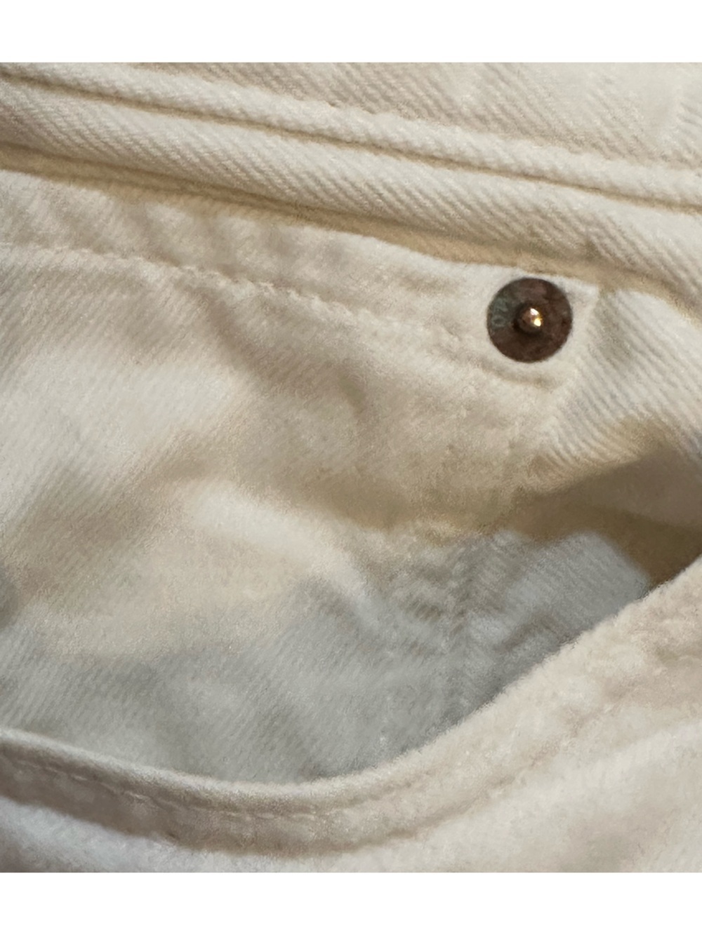 OrSlow 107 denim pants in natural white Made in Japan Size S (j6) - Picture 12 of 16